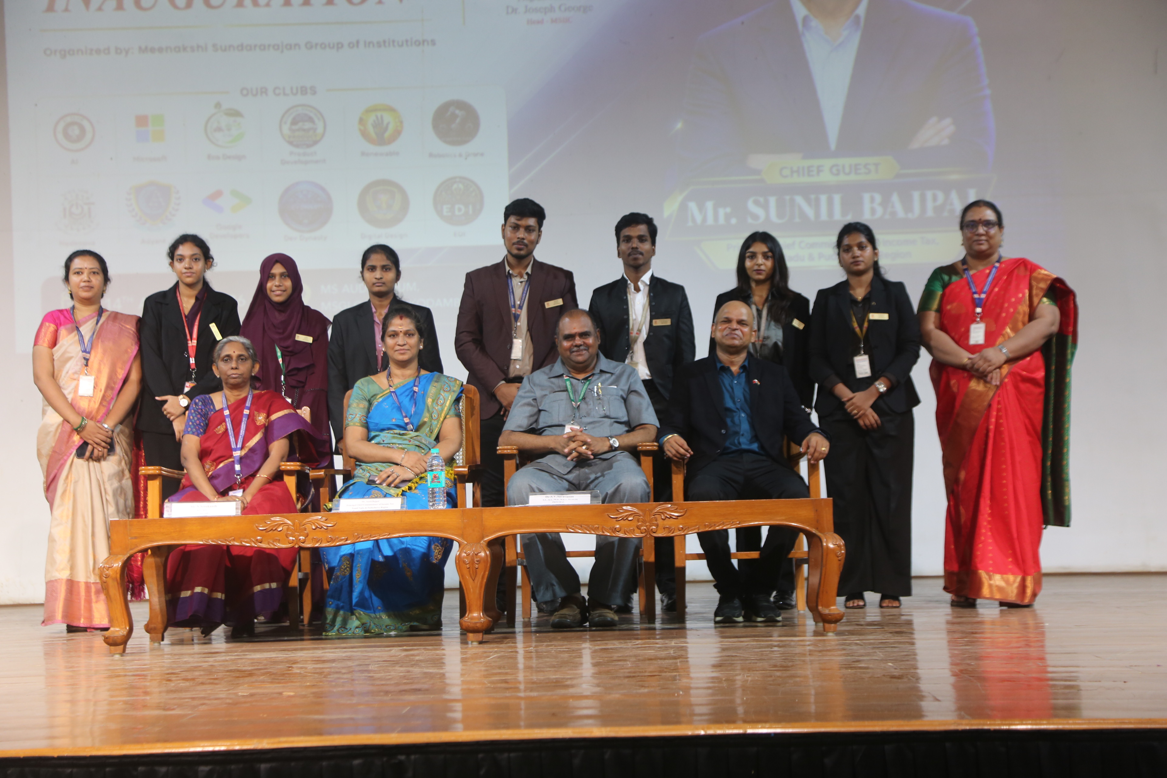 Inauguration of MSEC Clubs 2026 event photograph