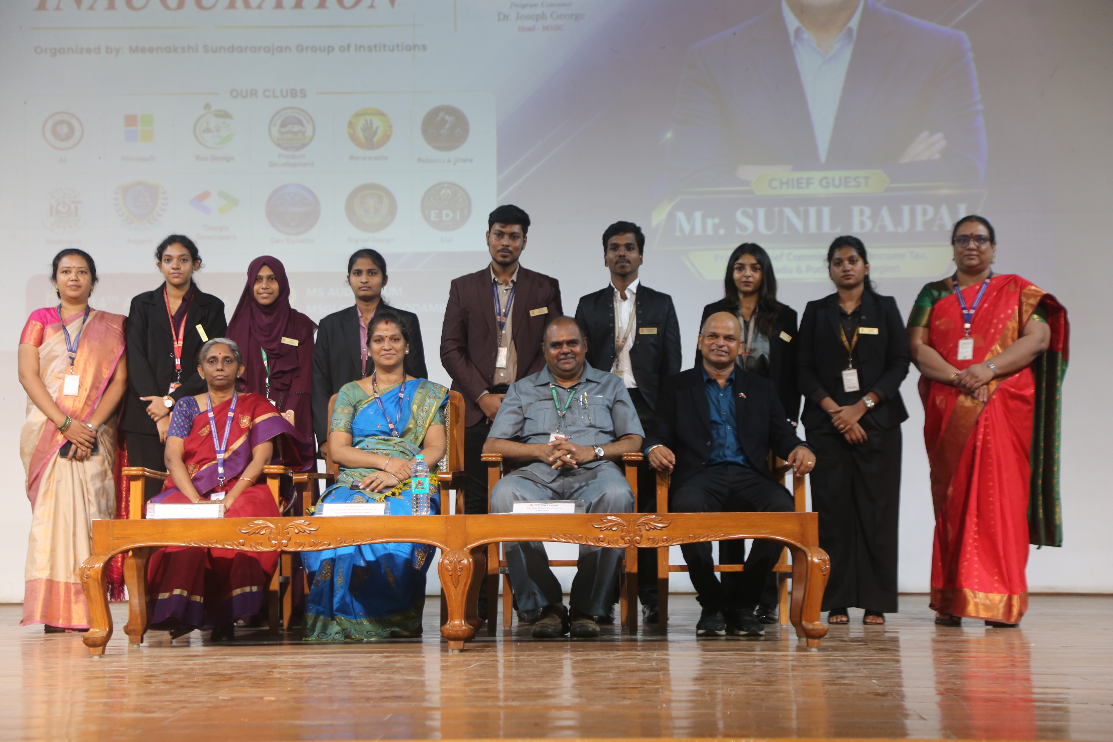 Inauguration of MSEC Clubs 2026 event photograph